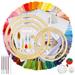 Embroidery Starter Kit 100 Color Threads 5 PCS Bamboo Embroidery Hoops and Cross Stitch Embroidery Needle Point Kit Beginner Supplies