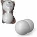 MT Products 7 Round White Polystyrene Foam Balls for Crafts - Pack of 2