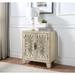 Console Table in Antique White Finish