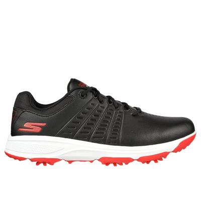 Skechers Men's GO GOLF Torque 2 Shoes | Size 8.0 Extra Wide | Black/Red | Synthetic/Textile