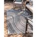 Gray 48 x 0.16 in Area Rug - Wrought Studio™ Outdoor Iris Area Rug Stone Color Polypropylene | 48 W x 0.16 D in | Wayfair