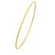 Elegano 9ct Yellow Gold Bracelet – Fine Textured Bangle Women’s Bracelet