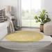 Black/White 60 x 0.08 in Area Rug - MOON OVER LAND YELLOW Area Rug By Red Barrel Studio® Polyester | 60 W x 0.08 D in | Wayfair