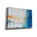 Orren Ellis ' Grotto I' By Tim O'toole, Canvas Wall Art, 40"X26" Metal in Blue | 26 H x 40 W x 1.5 D in | Wayfair 8431E4381EB441A1A9A36B8A732AE755