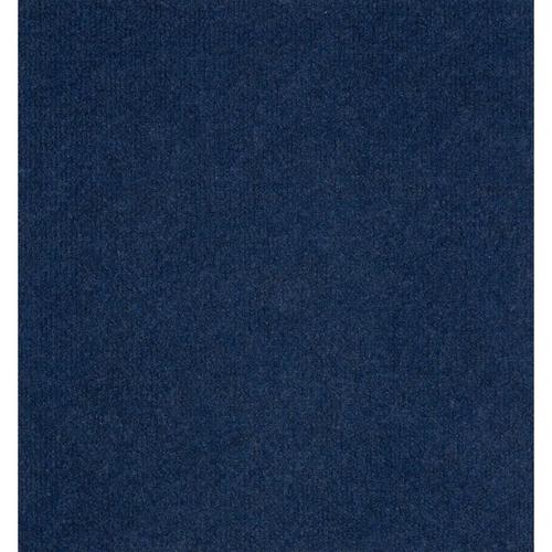Teppichboden Bodenbelaug Meterware Auslegware Nadelfilz Rips 200 x 400 cm Blau - Blau
