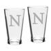 Northwestern Wildcats 16oz. 2-Piece Classic Pub Glass Set