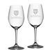 Rochester Yellow Jackets 20oz. 2-Piece Riedel Red Wine Glass Set