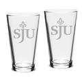 Saint Joseph's Hawks 16oz. 2-Piece Classic Pub Glass Set