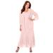 Plus Size Women's Masquerade Beaded Dress Set by Catherines in Rose (Size 24 WP)