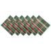 Dark Green Plaid Napkin, Set of 6 by DII in Green