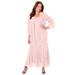 Plus Size Women's Masquerade Beaded Dress Set by Catherines in Rose (Size 26 W)