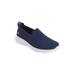 Women's The Go Walk Joy Slip On Sneaker by Skechers in Navy Medium (Size 11 M)