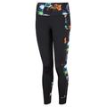 Ronhill, Wmn's Life Sculpt Tight, Black/Space Floral, 8