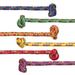 Champion Sports kids Braided Nylon Jump Rope, Assorted Colors, 8' Length, Pack Of 6 Plastic | 3 H x 10 W x 10.5 D in | Wayfair CR8SET