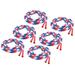 Champion Sports kids Plastic Segmented Jump Rope 16', Pack Of 6 Plastic in White | 4.5 H x 4 W x 13 D in | Wayfair PR16