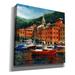 Longshore Tides 'Italian Village I' By Tim O'toole, Canvas Wall Art, 26"X26" Canvas, in Blue/Green/Orange | 12 H x 12 W x 0.75 D in | Wayfair