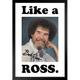 Trinx Bob Ross Like A Ross Funny Meme Bob Ross Poster Bob Ross Collection Bob Art Painting Happy Accidents Motivational Poster Funny Bob Ross Afro | Wayfair