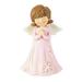 Trinx Penning Angel Figurine Resin in Pink | 3 H x 2.55 W x 1.65 D in | Wayfair 0139939E554D4377948C3A36942ADDDC