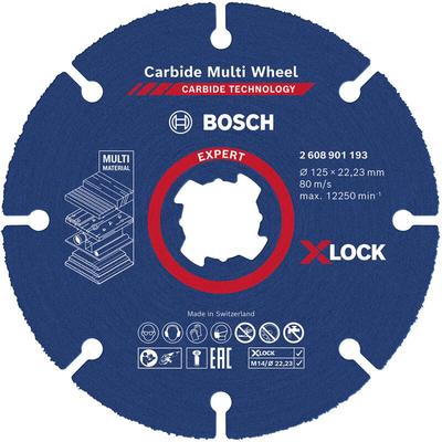Accessories expert Carbide Multi Wheel x-lock 2608901193 Trennscheibe gerade 125 mm 1 St. - Bosch
