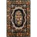 Vegetable Dye Floral Aubusson Oriental Area Rug Handmade Wool Carpet - 6'11" x 10'0"