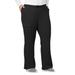 Plus Size Women's Jockey Scrubs Women's Favorite Fit Pant by Jockey Encompass Scrubs in Black (Size LP(14P-16P))