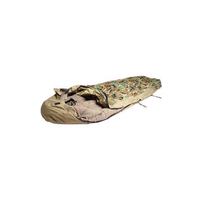 MIL-TEC Trilam Sleeping Bag Cover Woodland Camo 89 x 34 14115020