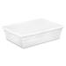 Sterilite 28 Qt Clear Closet/Under Bed Organizer Storage Box Container (30 Pack) - 2.5