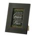 Latitude Run® 4" X 6" Polyresin Photo Frame, Wood in Black | 8.625 H x 6.625 W x 0.625 D in | Wayfair 0C1D708CD8A640F59086B6DD5BAC0227