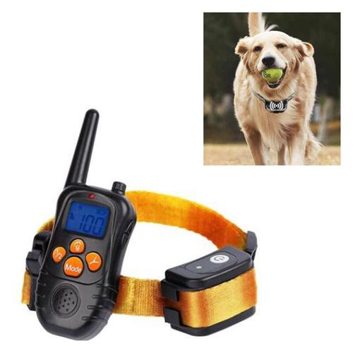 Wiederaufladbares Hundehalsband mit elektrischem Hundehalsband mit einstellbarer Intensität