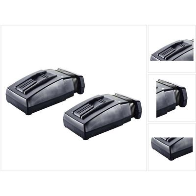 2x tcl 6 Li-Ion Schnell Ladegerät ( 2x 201135 ) Doppel Lader Set - Festool Image