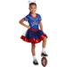 Girls Youth Royal Buffalo Bills Tutu Tailgate Game Day V-Neck Costume