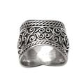 The Honest Truth,'Hand Crafted Sterling Silver Band Ring from Bali'