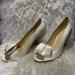Kate Spade Shoes | Kate Spade Ny "Clarice" Bridal Shoe | Color: Cream/Gold | Size: 9.5