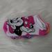 Disney Accessories | Disney Minnie Low Cut Socks Shoes Size 10-4 Pk 5 Pink Purple White | Color: Pink/Purple | Size: Osbb