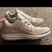 Nike Shoes | Brand New Never Worn Womens Nike Zoom Winflo 5 Size 9.5 | Color: Cream/Gold | Size: 9.5