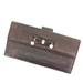 Gucci Bags | Gucci Wallet Purse Long Wallet Guccissima Brown Woman Authentic Used Y285 | Color: Brown/Cream | Size: Size Width: About 19 Cm