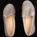 Nine West Shoes | Nine West Women's Casual Choes.Sz::6m.Nwbanter .Leather Upper Synthetic Lining.M | Color: Gray | Size: 6