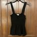 Anthropologie Tops | Anthropologie Black Top | Color: Black | Size: Xs