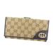 Gucci Bags | Gucci Wallet Purse Long Wallet G Logos Beige Brown Woman Authentic Used Y5795 | Color: Brown | Size: Size Length Width: About 18.5 Cm