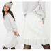Anthropologie Skirts | Dolan Left Coast Zebra Ruffled Knit Mini Skirt | Color: Gray/White | Size: M