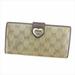 Gucci Bags | Gucci Wallet Purse Long Wallet G Logos Beige Brown Woman Authentic Used T5606 | Color: Brown/Cream | Size: Size Length Width: About 18.8 Cm