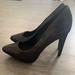 Nine West Shoes | New Nine West Metallic Black & Silver High Heel Pumps Size 9 | Color: Black/Silver | Size: 9