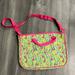 Lilly Pulitzer Bags | Lilly Pulitzer Nice To See You Soft Laptop Briefcase Tote | Color: Green/Pink | Size: Os