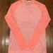 Lululemon Athletica Tops | Lululemon Swiftly Pink And Coral Orangish Colored Long Sleeve Workout Top | Color: Orange/Pink | Size: 10