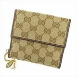 Gucci Bags | Gucci Wallet Purse Gg Beige Brown Canvas Leather Woman Authentic Used T8674 | Color: Brown/Cream | Size: Size Length Width: About 12 Cm