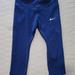 Nike Pants & Jumpsuits | Nwot Women's Nike Running Crop Leggings - Blue, Size Xxl | Color: Blue | Size: Xxl
