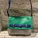 Kate Spade Bags | Authentic Kate Spade Shoulder Bag Navy & Green With Gold Hardware. Gorgeous | Color: Blue/Green | Size: 12” X 9” X 3” With 13” Shoulder Drop