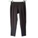 Athleta Pants & Jumpsuits | Athleta Snap Button Hem Low Rise Dark Grey Yoga Leggings Size Xxs | Color: Gray | Size: Xxs