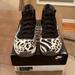 Nike Shoes | Nike Air Jordan Animal Instinct Sneakers. Woman’s Size 11.5 /Men’s 10. | Color: Black/White | Size: 11.5