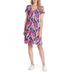 Lilly Pulitzer Dresses | Lilly Pulitzer Pink Purple Beyond The Sea 100% Cotton Jessica Short Sleeve Dress | Color: Blue/Pink | Size: Various